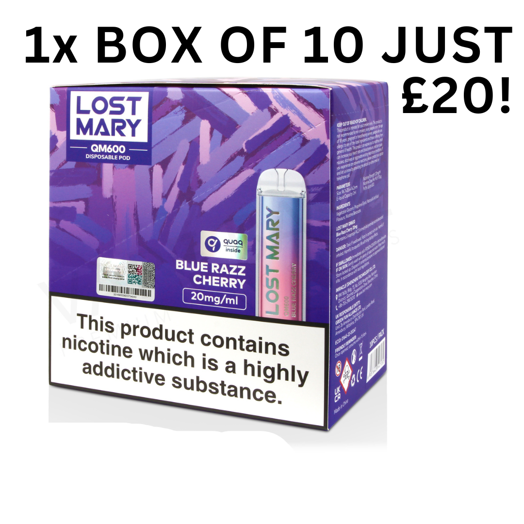 Lost Mary QM600 Disposable Pods - BNKK Vape