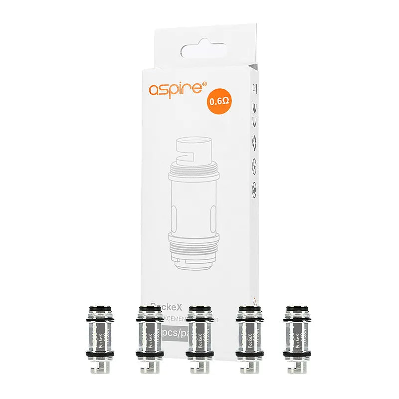 Aspire PockeX 0.6 - Pack of 5