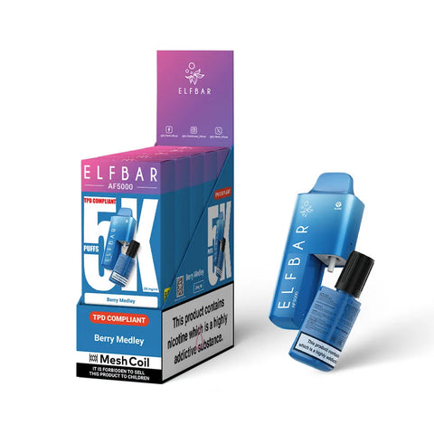 Box Of 5 - Elfbar AF5000 - Disposable Vape