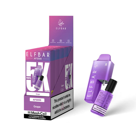 Box Of 5 - Elfbar AF5000 - Disposable Vape