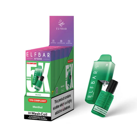 Box Of 5 - Elfbar AF5000 - Disposable Vape