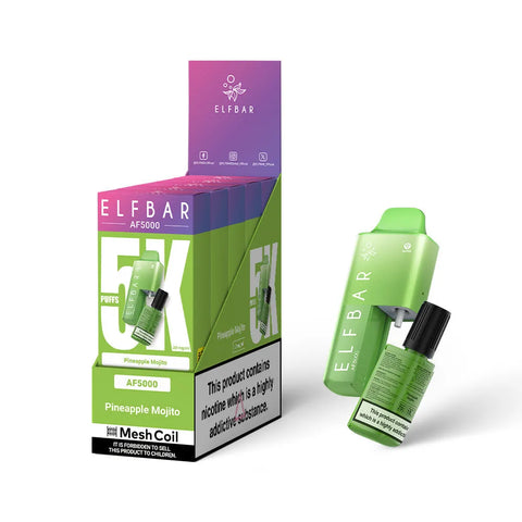 Box Of 5 - Elfbar AF5000 - Disposable Vape