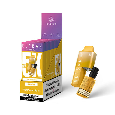 Box Of 5 - Elfbar AF5000 - Disposable Vape