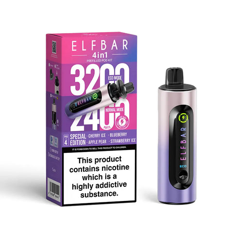 Elfbar 3200 4in1 - Disposable Vape