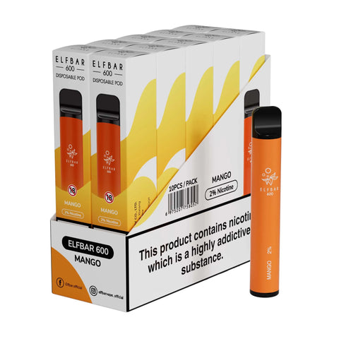 Box Of 10 - Elfbar Original - Disposable Vape