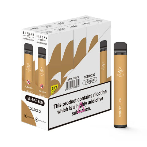 Box Of 10 - Elfbar Original - Disposable Vape