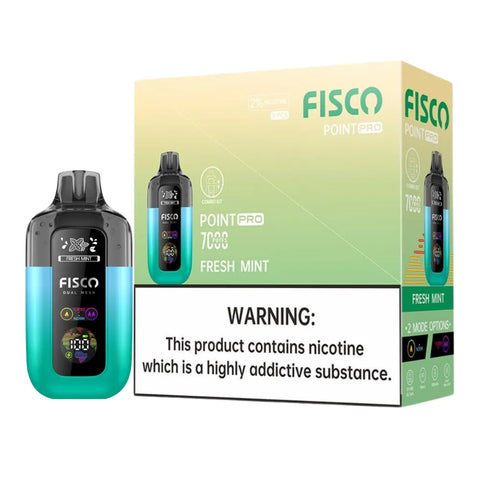 Box Of 5 - Fisco Point Pro 7000 - Disposable Vape