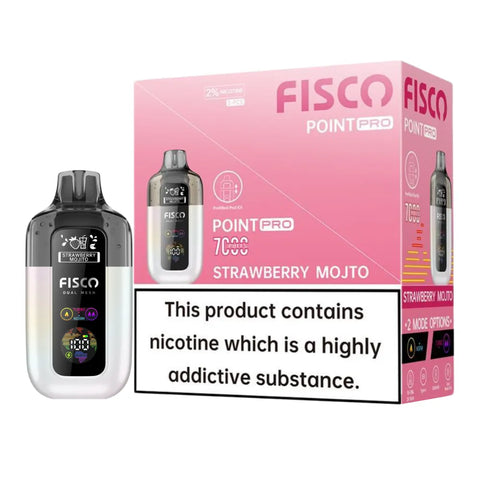 Box Of 5 - Fisco Point Pro 7000 - Disposable Vape