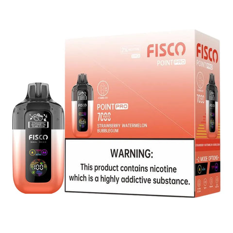 Box Of 5 - Fisco Point Pro 7000 - Disposable Vape