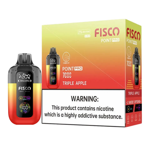 Box Of 5 - Fisco Point Pro 7000 - Disposable Vape