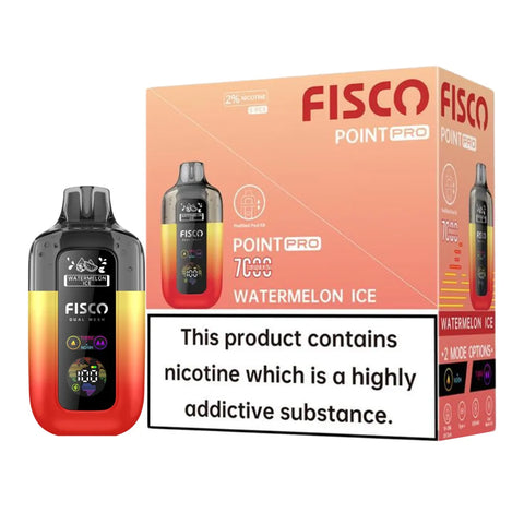 Box Of 5 - Fisco Point Pro 7000 - Disposable Vape