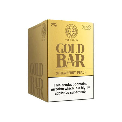 Box Of 10 - Gold Bar - Disposable Vape