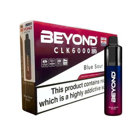 Box Of 5 - IVG Beyond CLK 6000 - Disposable Vape