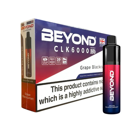 Box Of 5 - IVG Beyond CLK 6000 - Disposable Vape