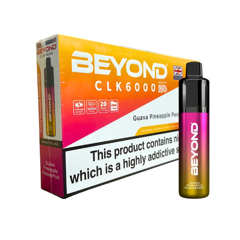 Box Of 5 - IVG Beyond CLK 6000 - Disposable Vape