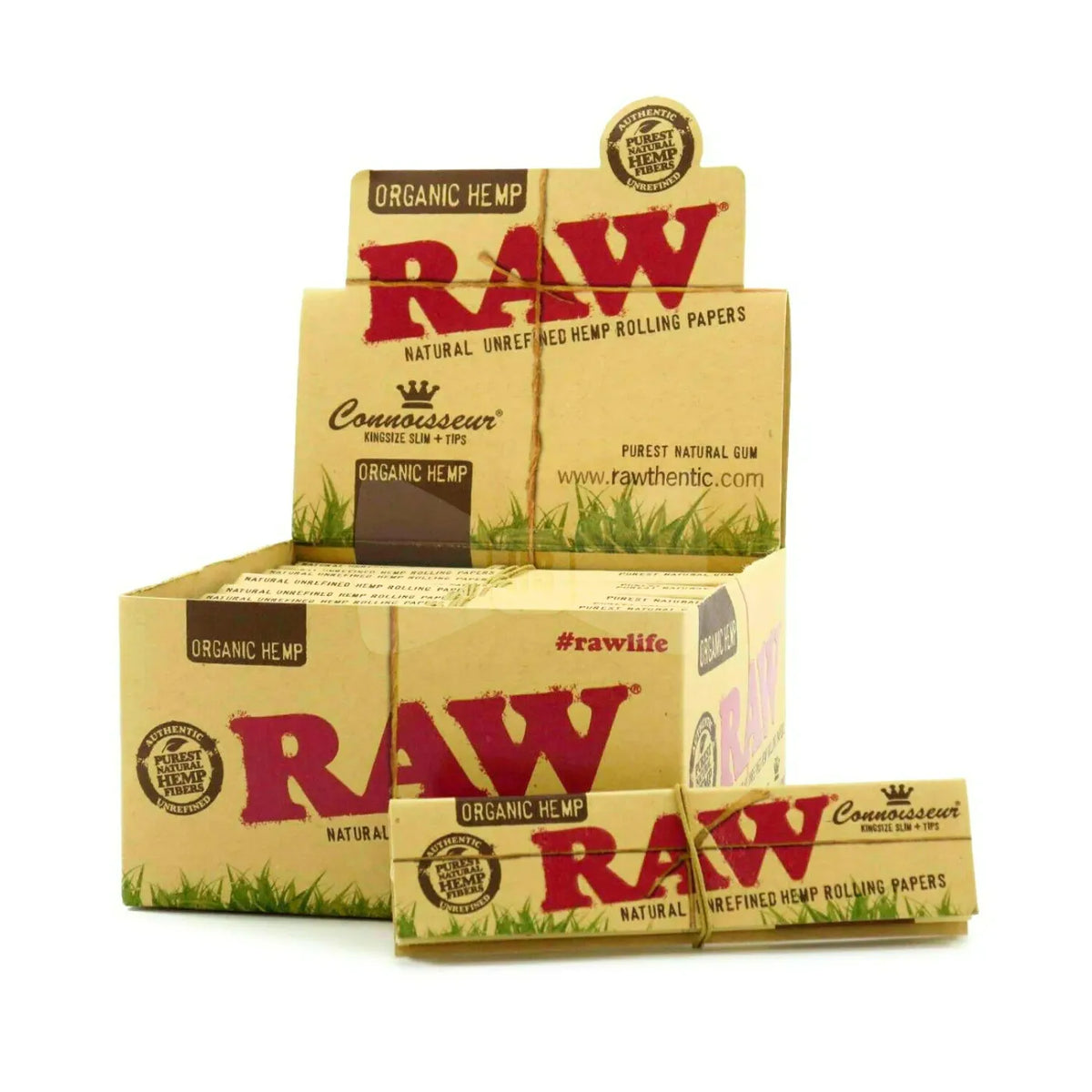 Papers - Raw Organic Rolling Papers - 24 Packs