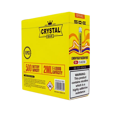 Box Of 10 - SKE Crystal Bar - Disposable Vape