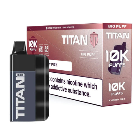 Box Of 5 - TITAN 10k - Disposable Vape