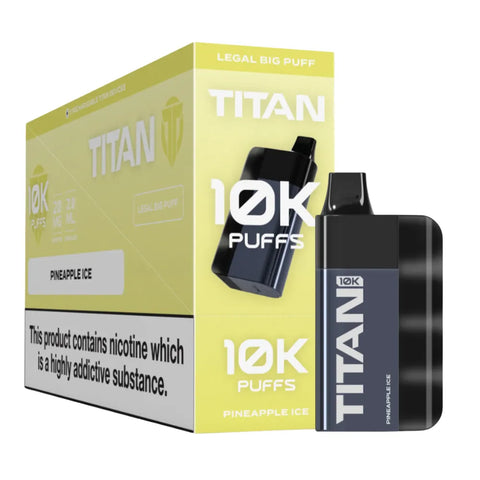 Box Of 5 - TITAN 10k - Disposable Vape
