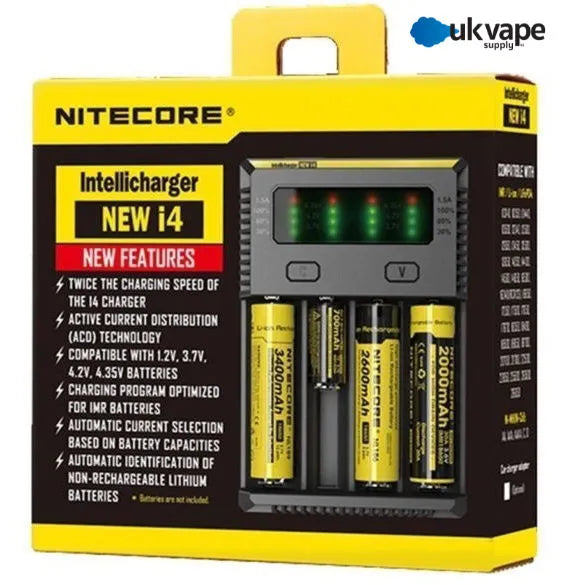 Nitecore I4 Intellicharger - 4 Bay Battery Charger