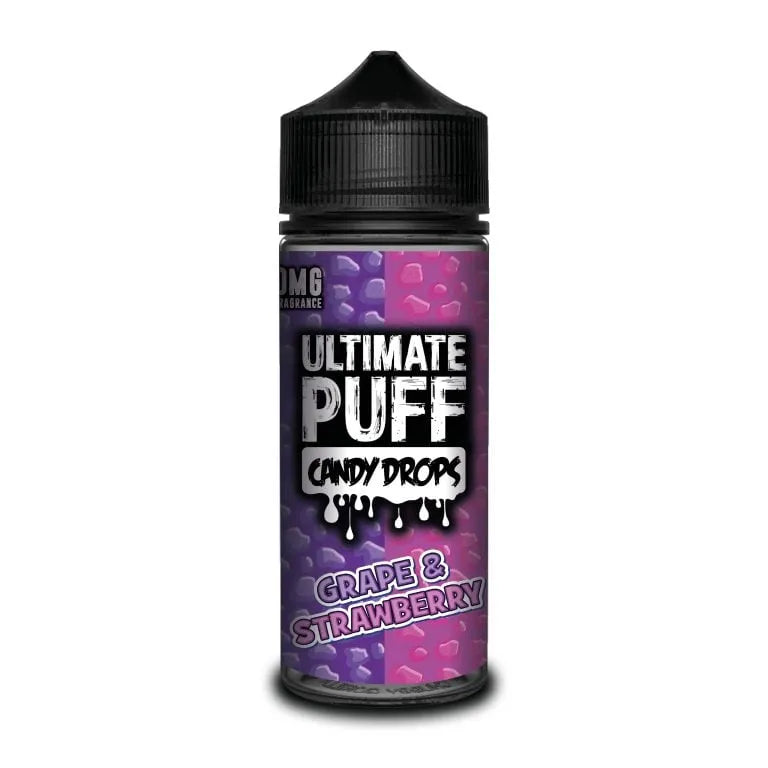 Ultimate Puff Candy Drops - Grape & Strawberry 0mg - 100ml