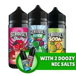 Doozy Seriously 100ml + 2x 20mg Nic Salts - E-liquid Deal