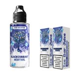 Ice Bar Juice Shortfill + 2 10ml - Blackcurrant Menthol