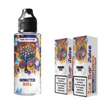 Ice Bar Juice Shortfill + 2 10ml - monster bull