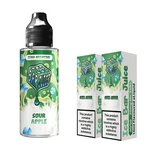 Ice Bar Juice Shortfill + 2 10ml - Sour apple