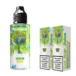 Ice Bar Juice Shortfill + 2 10ml - lemon lime