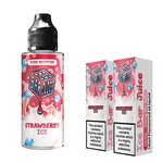 Ice Bar Juice Shortfill + 2 10ml - Strawberry Ice