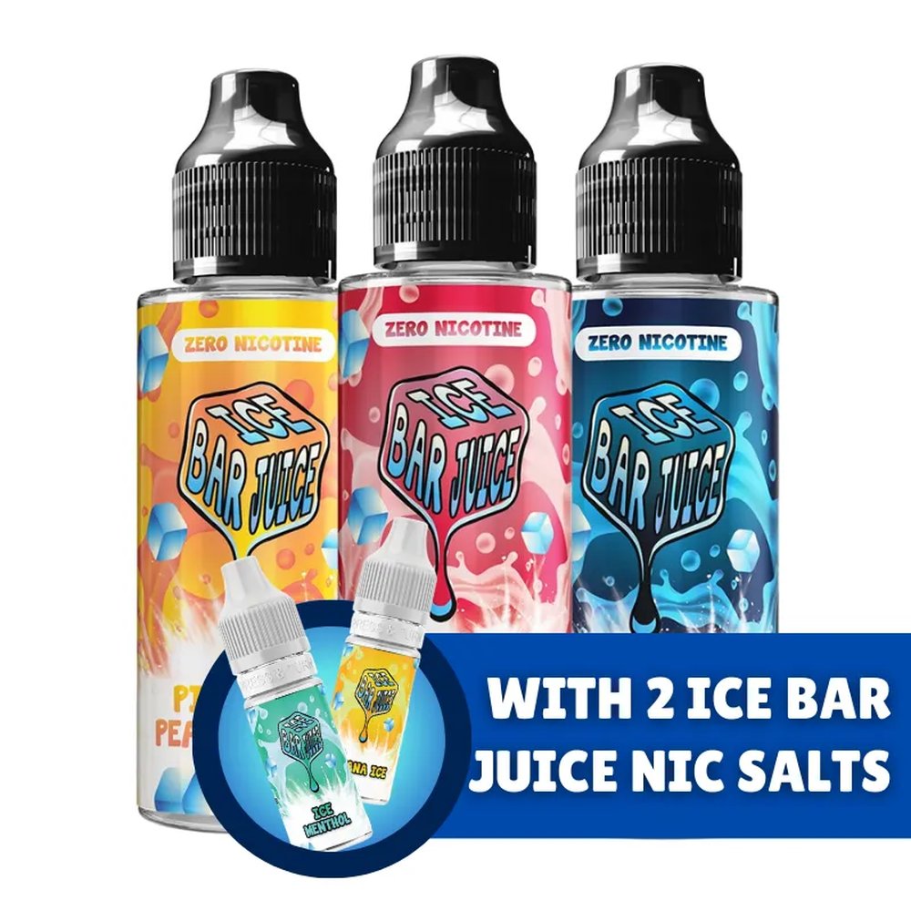 Ice Bar Juice 100ml + 2x 20mg Nic Salts - E-liquid Deal