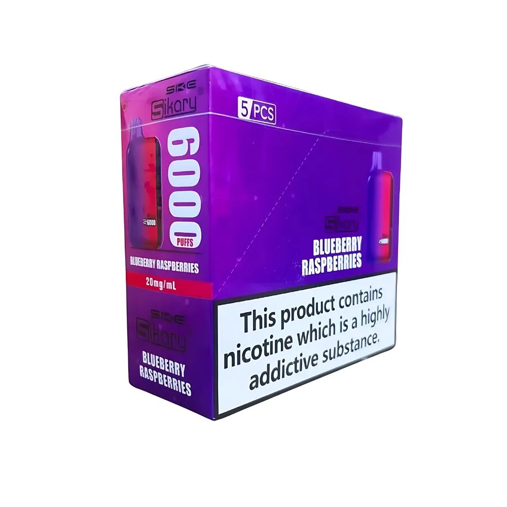 Box of 5 - SKE Sikary S6000 - Disposable Vape