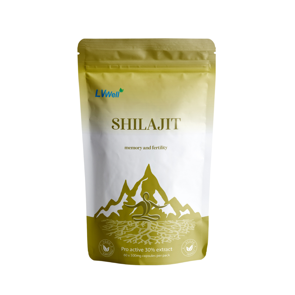 LVWell - Shilajit Supplement Capsules - 60 Capsules